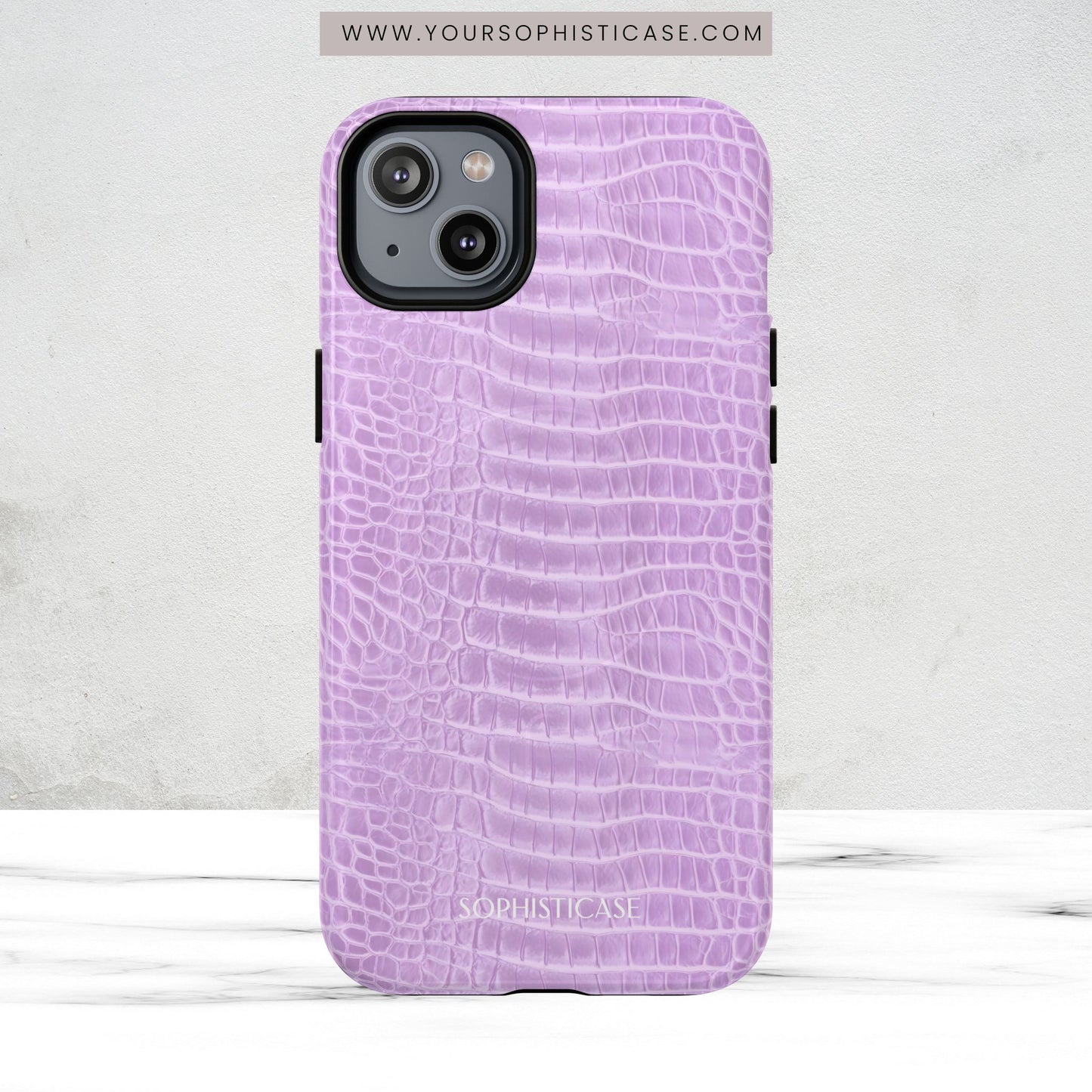 Luxe Leather in Purple - Magsafe Case