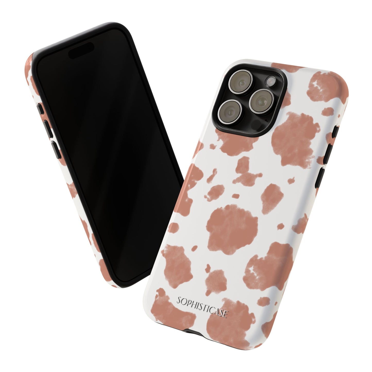 Holy Cow in Light Brown - iPhone Case