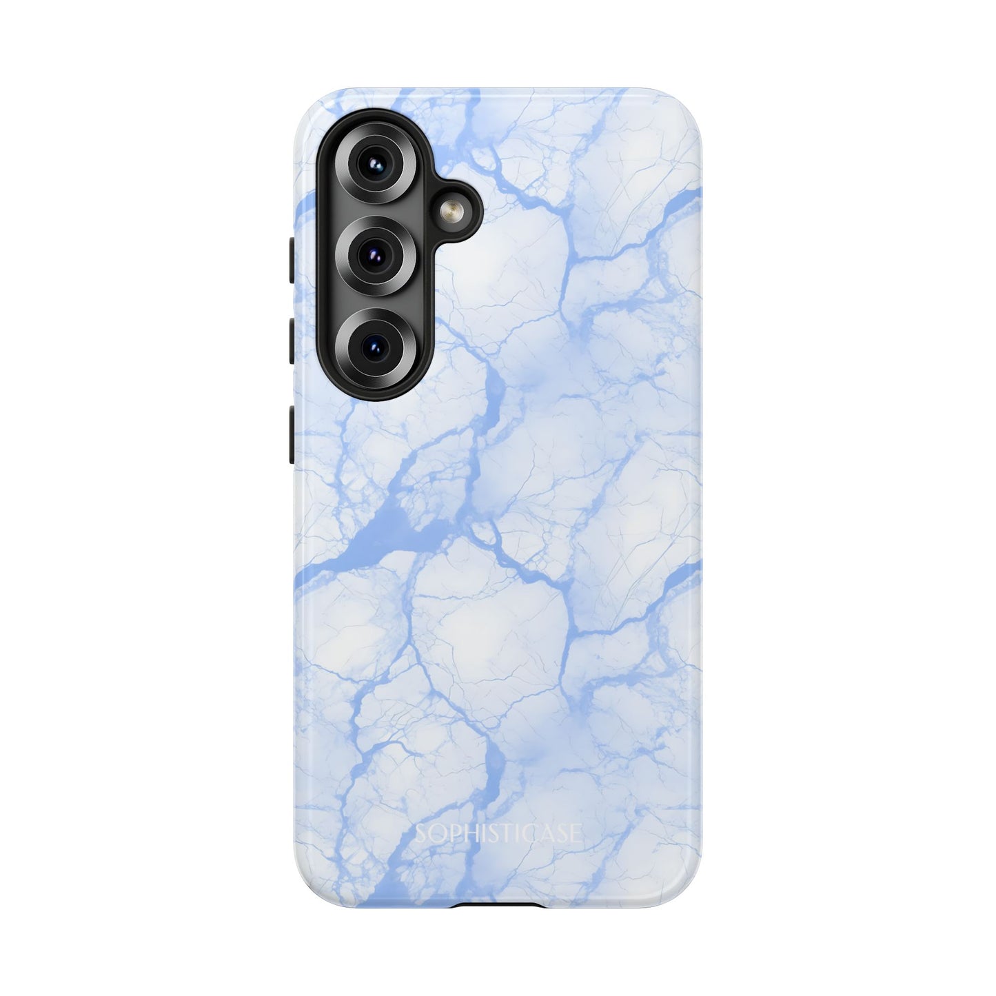 Marble Opulence in Blue - Samsung Galaxy Case