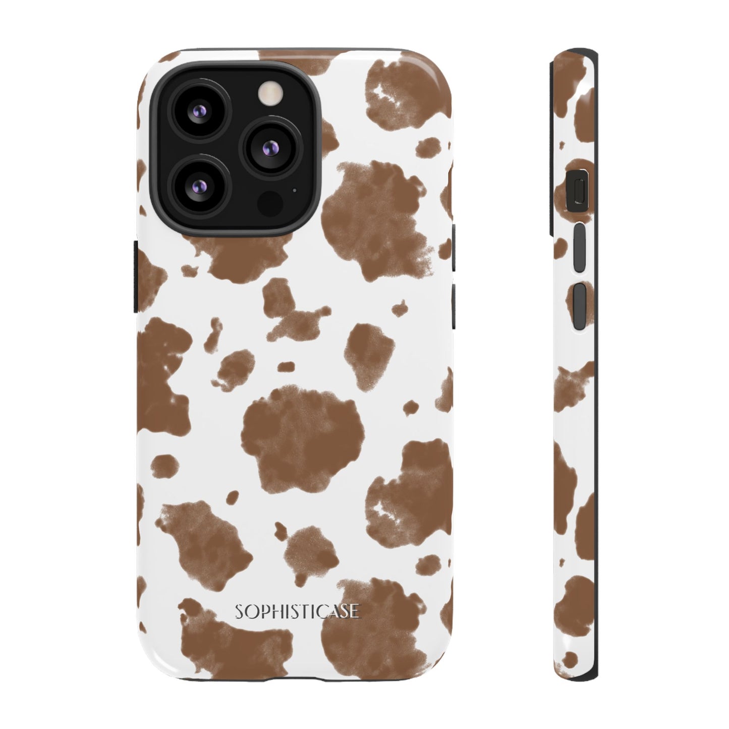 Holy Cow in Brown - iPhone Case