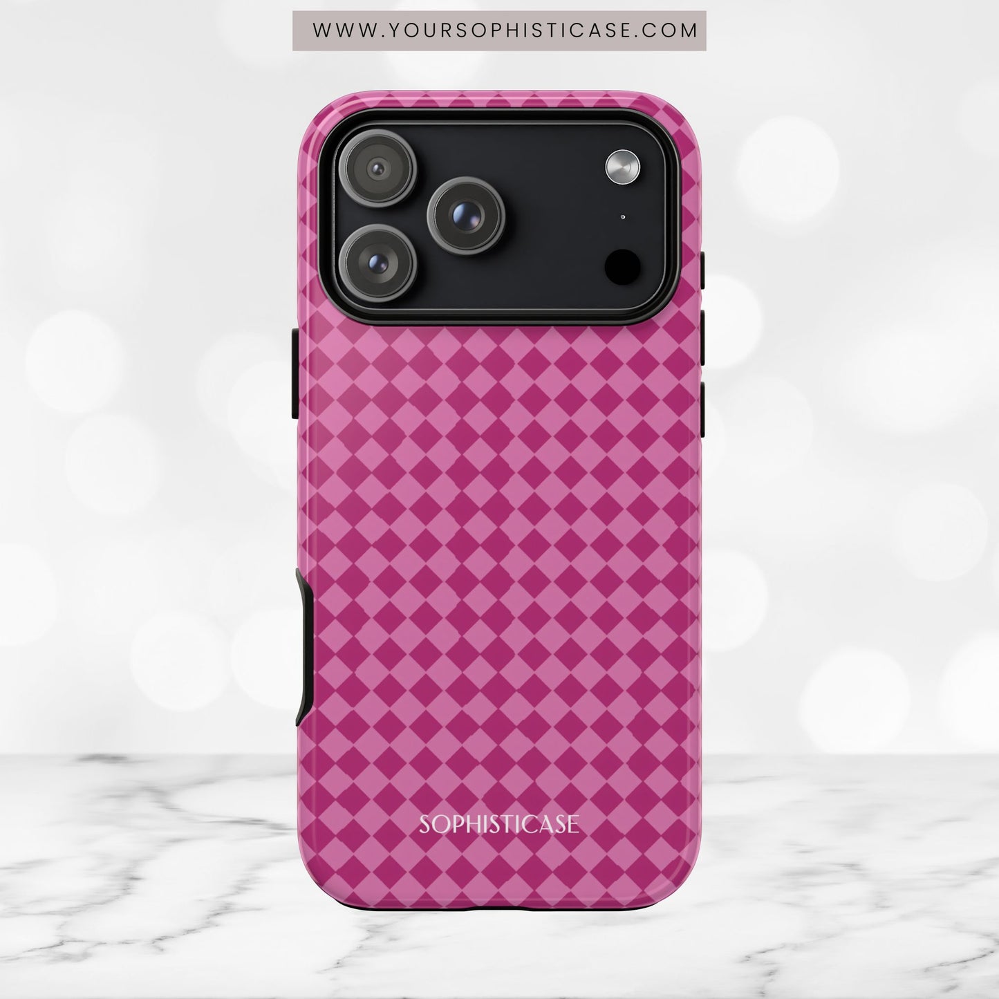 Diamond Diva in Plum - iPhone Case