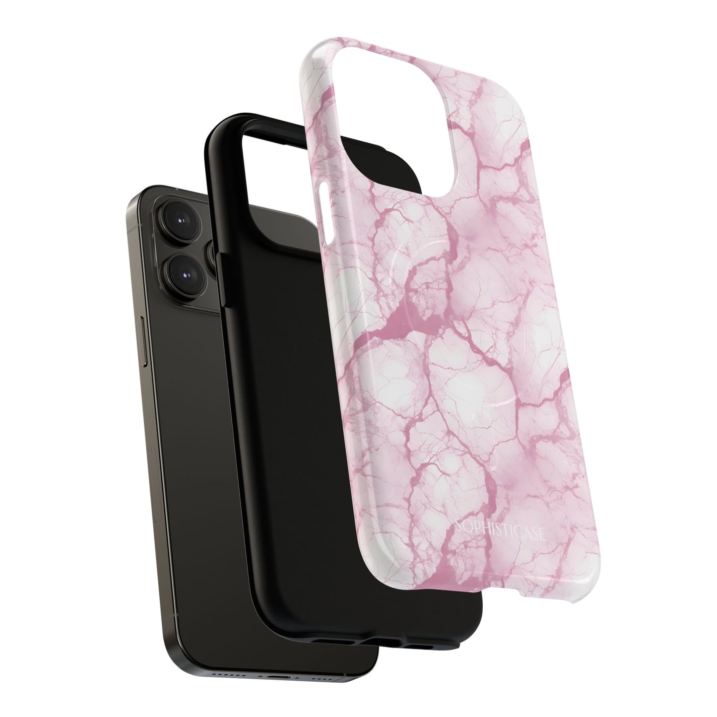 Marble Opulence in Pink - Magsafe Case