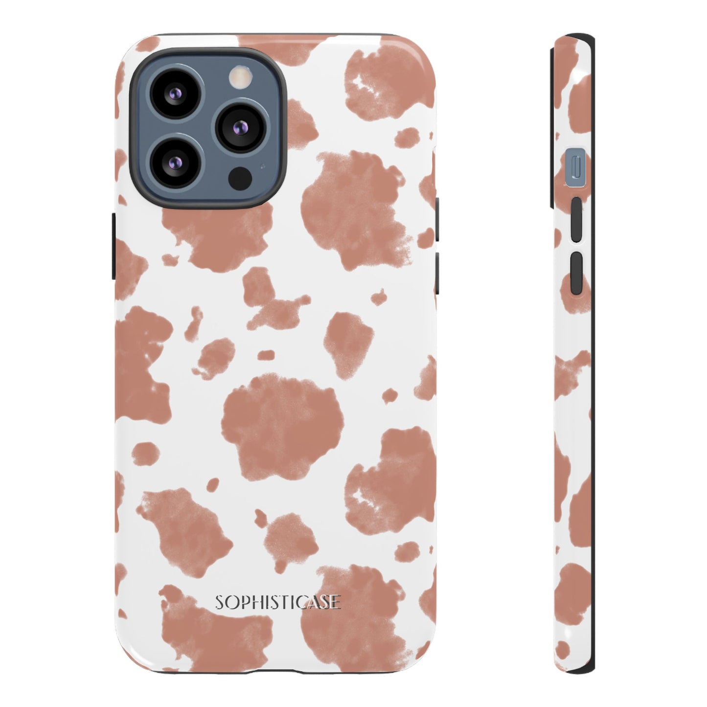 Holy Cow in Light Brown - iPhone Case