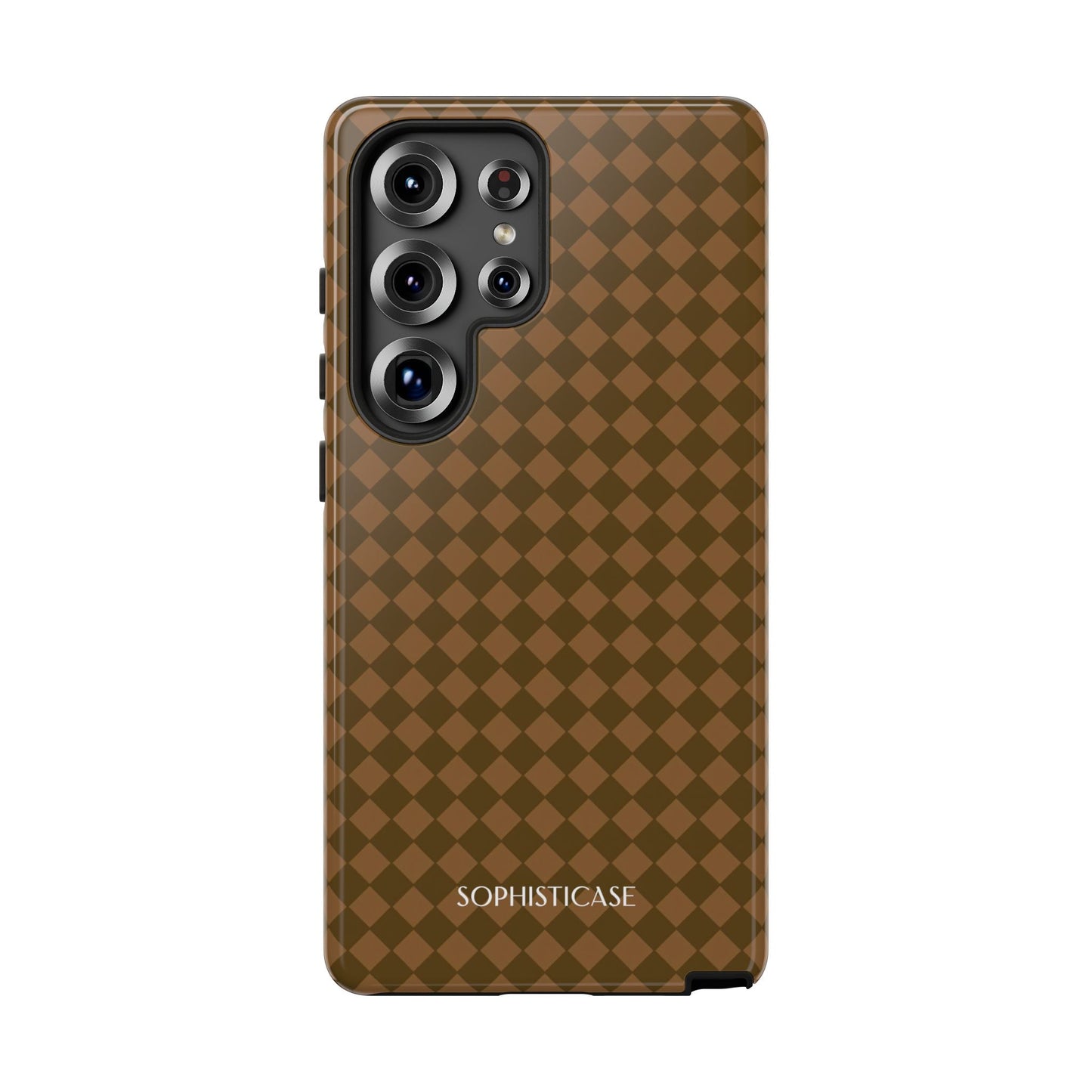 Diamond Diva in Deep Brown - Samsung Galaxy Case