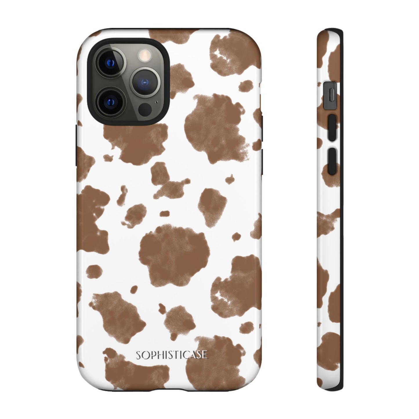 Holy Cow in Brown - iPhone Case