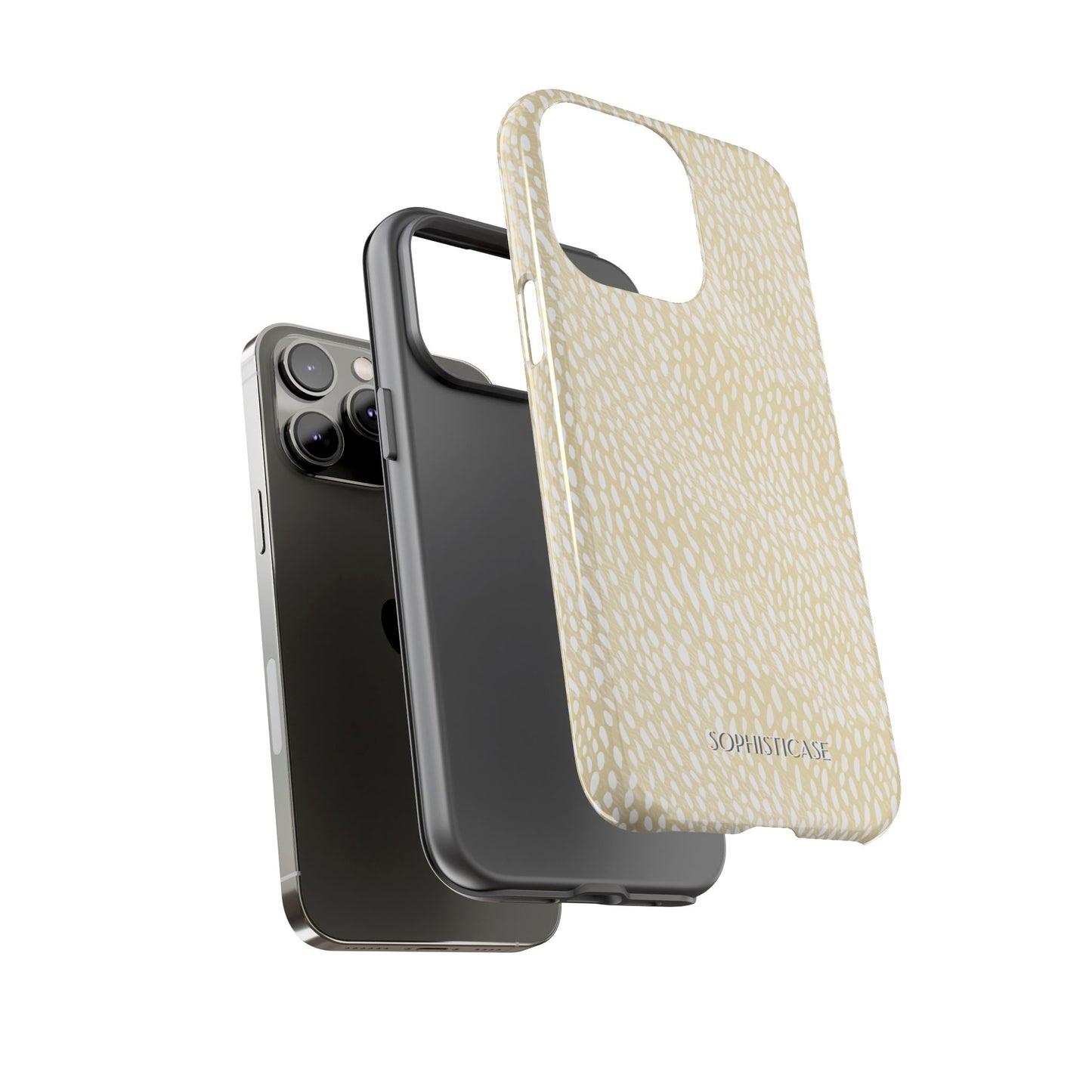 Oh Deer! in Neutral Beige- Tough Phone Case