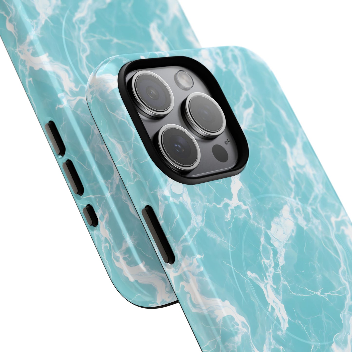 Marble Crush in Aqua - Magsafe Case
