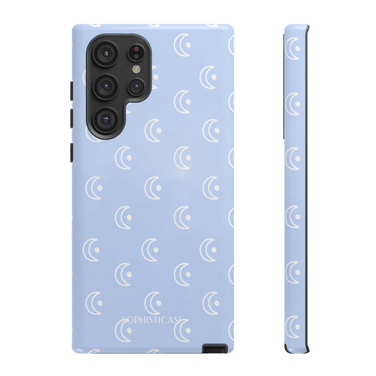 Moon Phase in Baby Blue - Samsung Galaxy Case