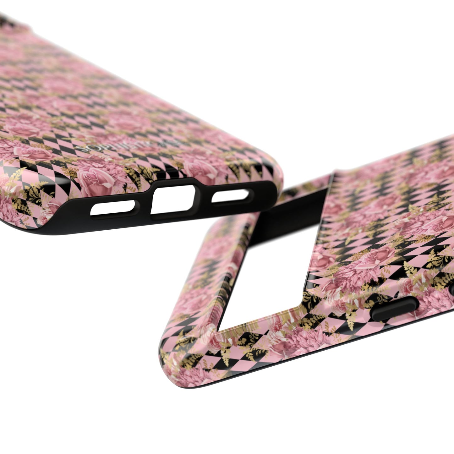 Rose Diamond Romance in Isolde - Tough Phone Case
