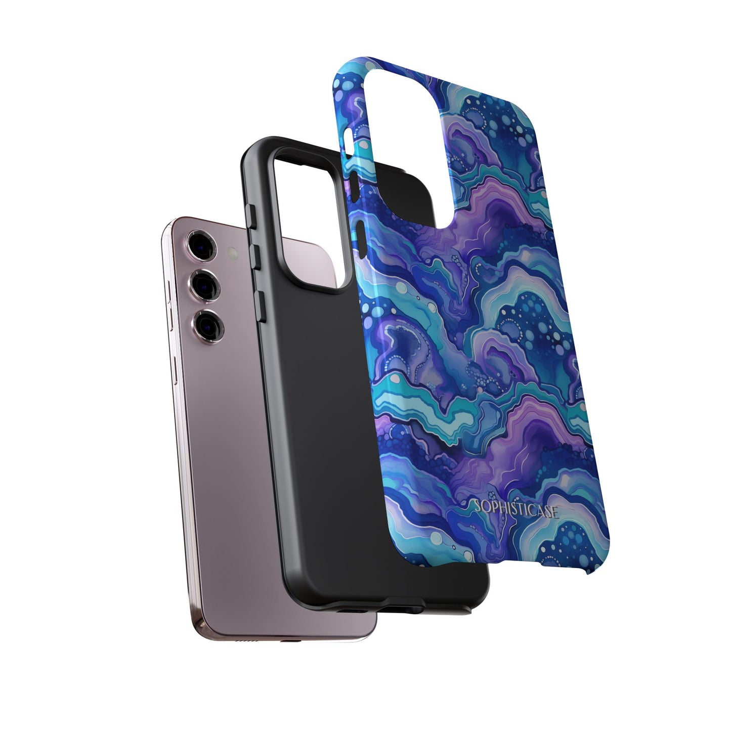 Nightstone in Lapis Wave - Tough Phone Case