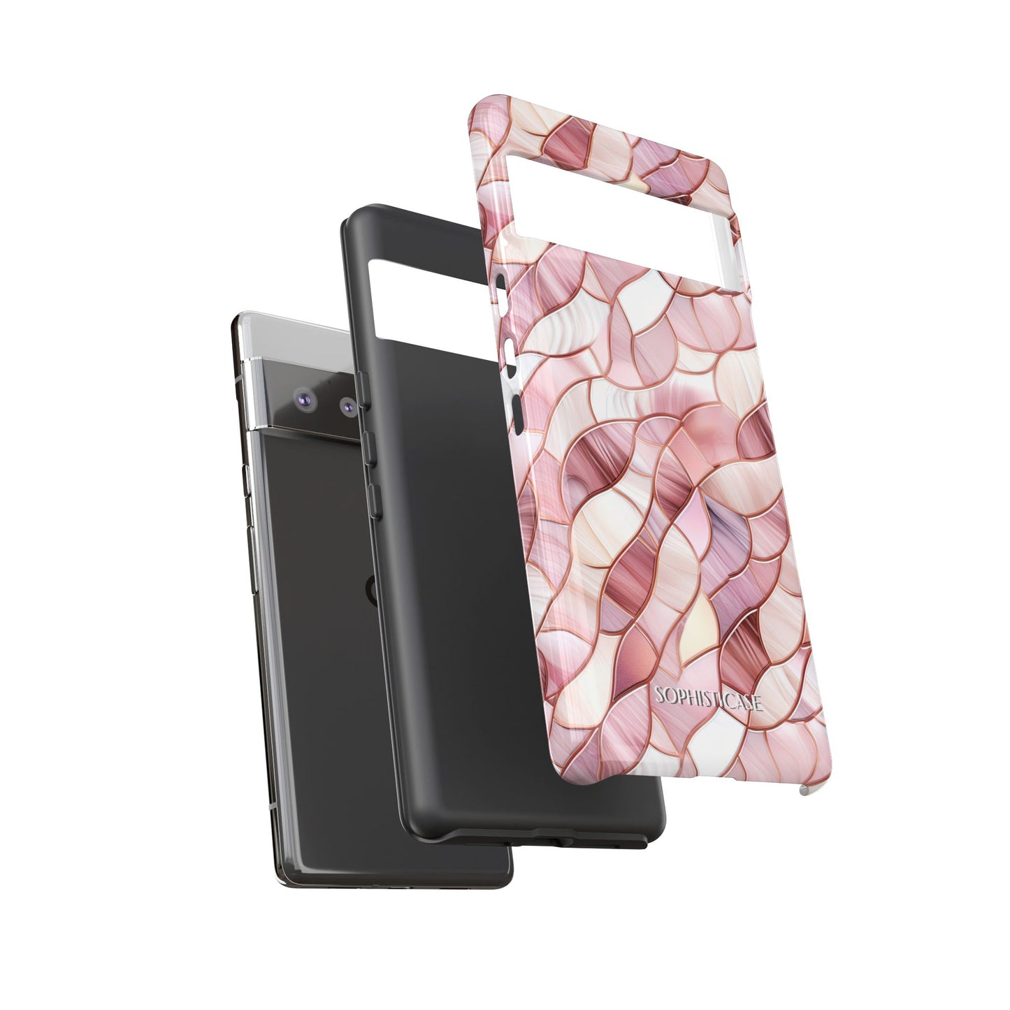 Rose' Runway in Sweet Mosaic - Tough Phone Case