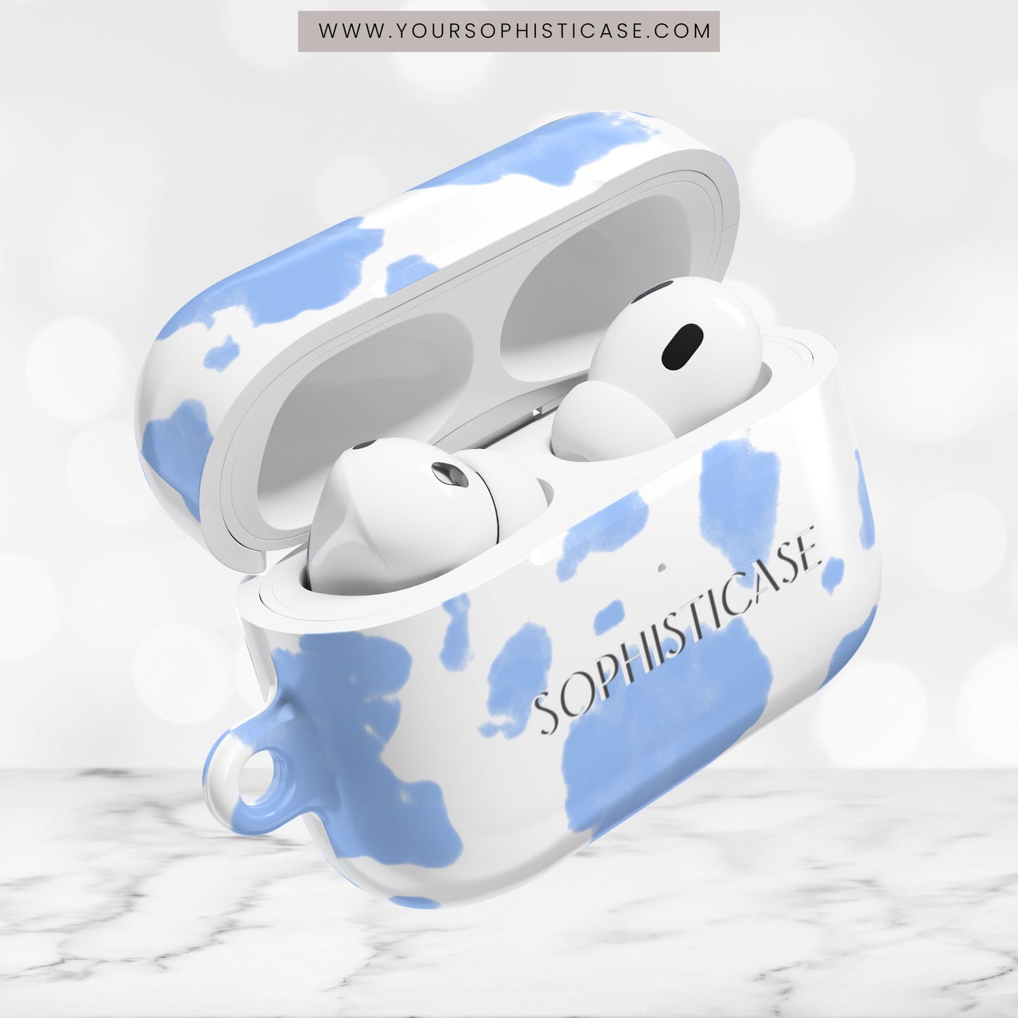 AirPod Cases - Holy Cow in Blue