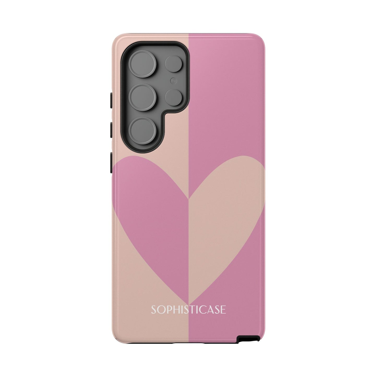 Be Mine in Pink and Brown - Tough Phone Case for Samsung Galaxy - Sophisticase