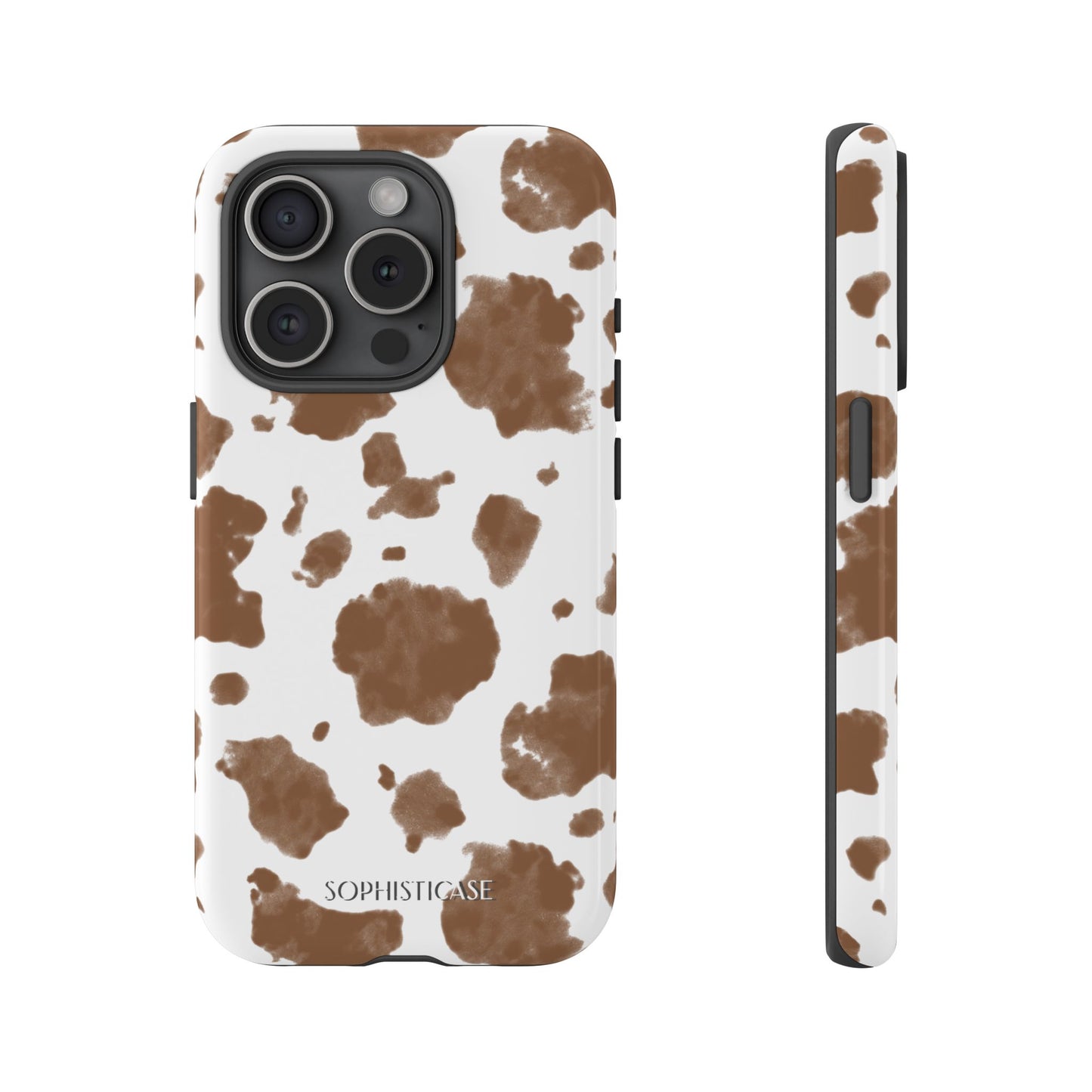Holy Cow in Brown - iPhone Case