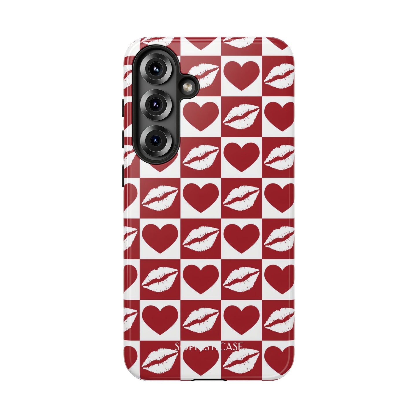Belle Amie in Red - Samsung Galaxy Case