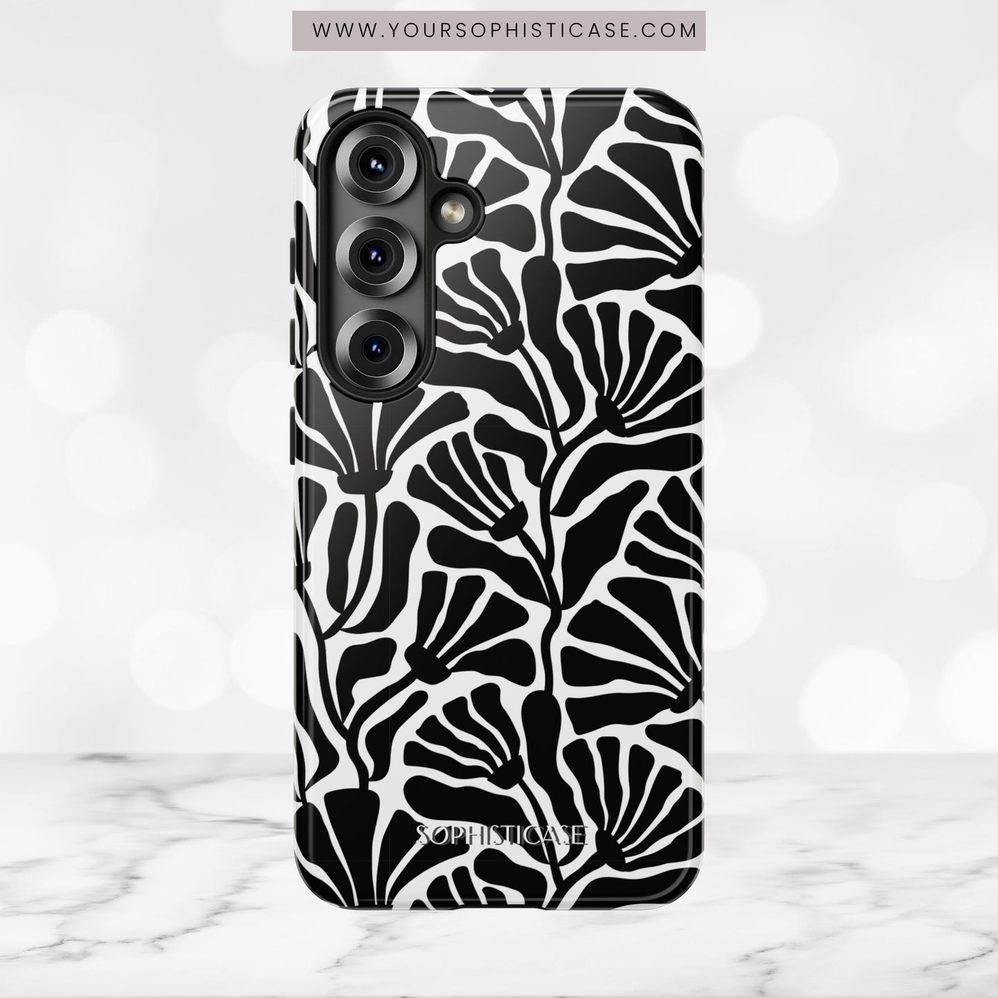 Dark Thoughts in Urban Vine - Tough Phone Case