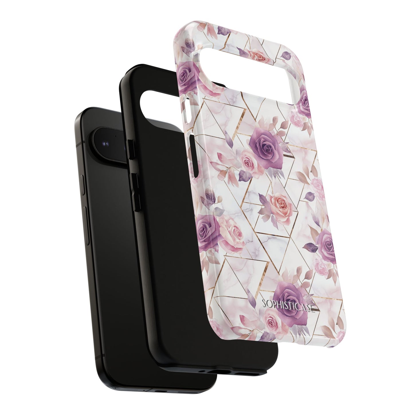 Royal Floral in Rose Royale - Tough Phone Case