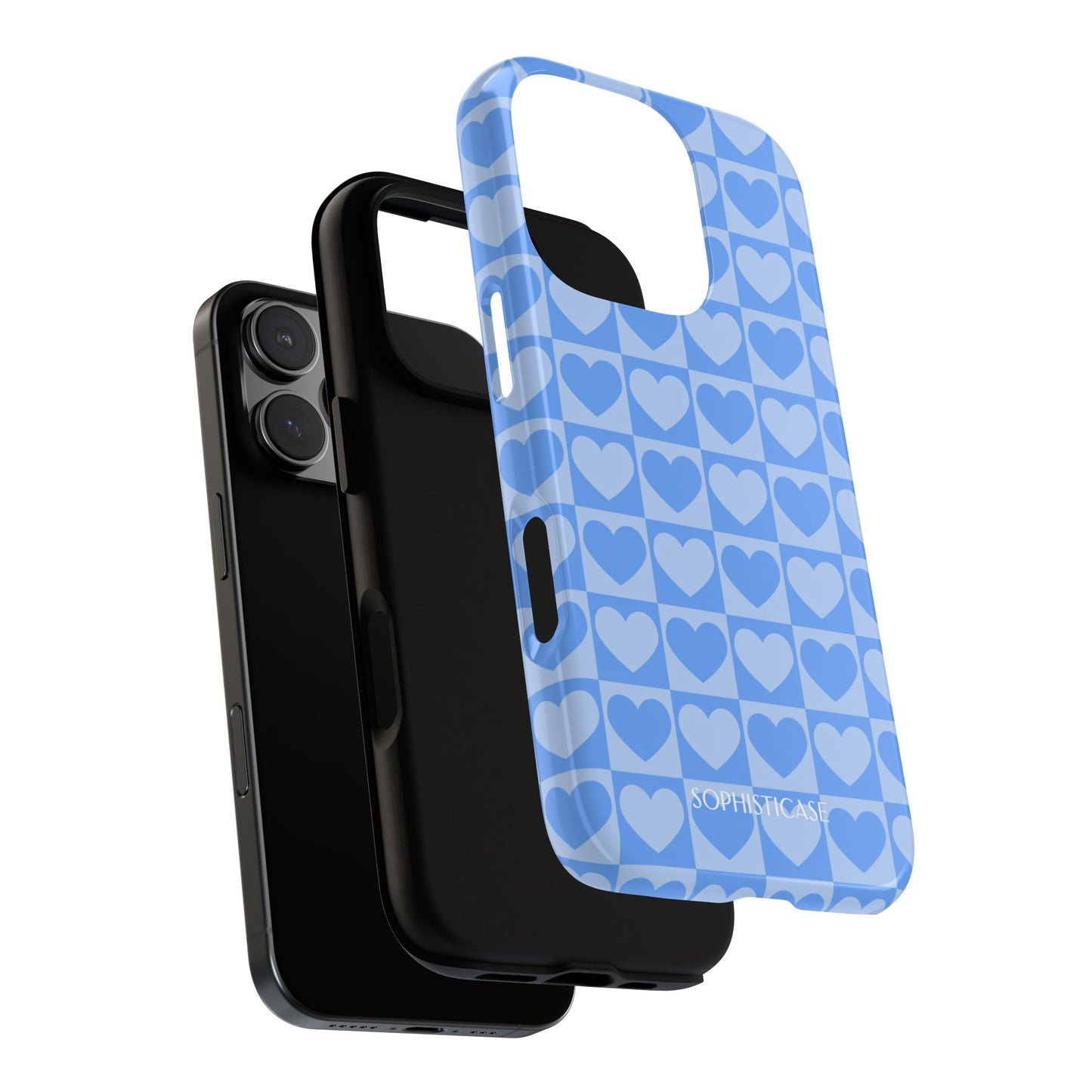 Tough Love in Blue - iPhone Case