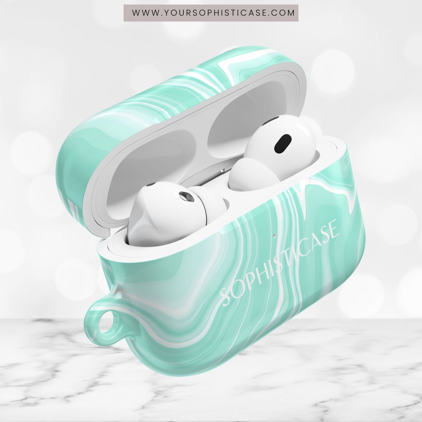AirPod Cases - Liquid Dreams in Green
