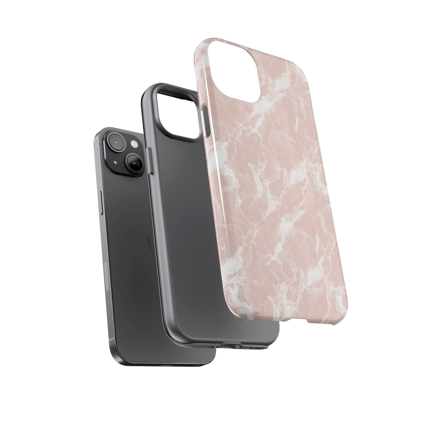 Marble Crush in Neutral Beige - Tough Phone Case