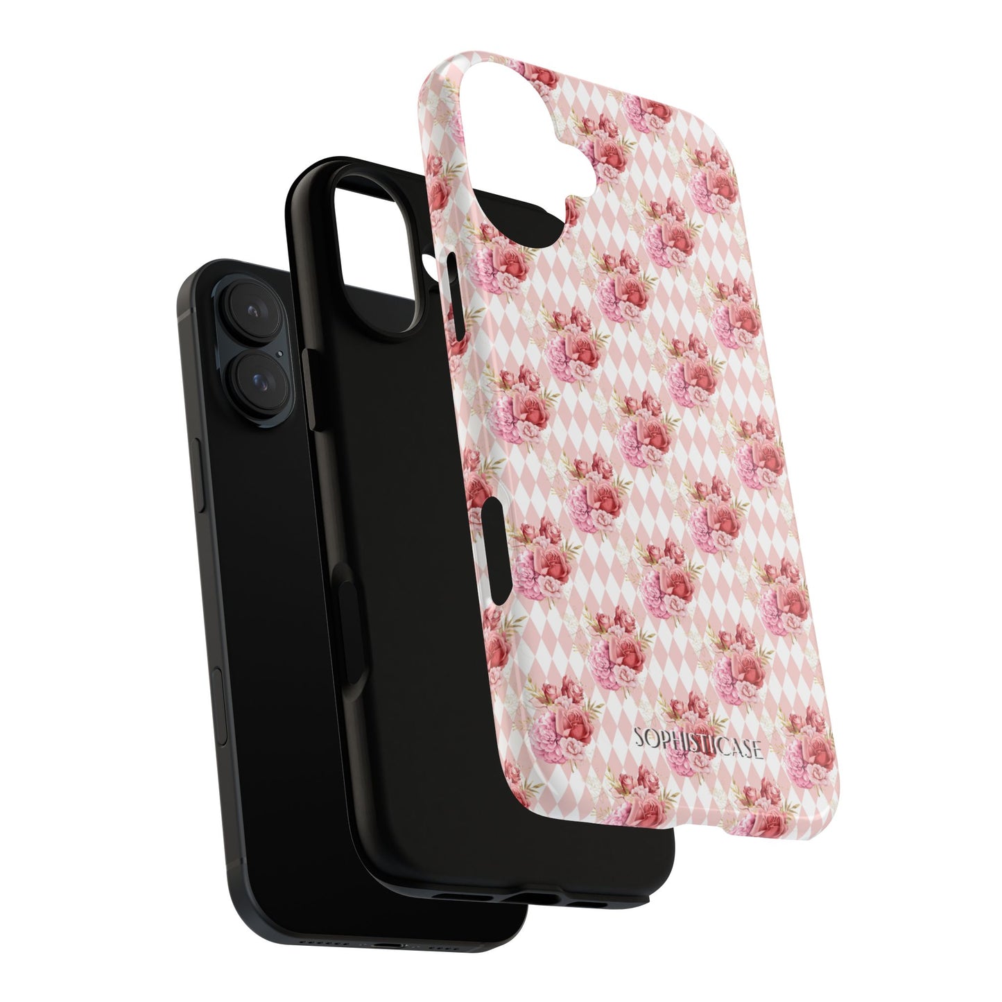 Rose Diamond Romance in Juliette - iPhone Case