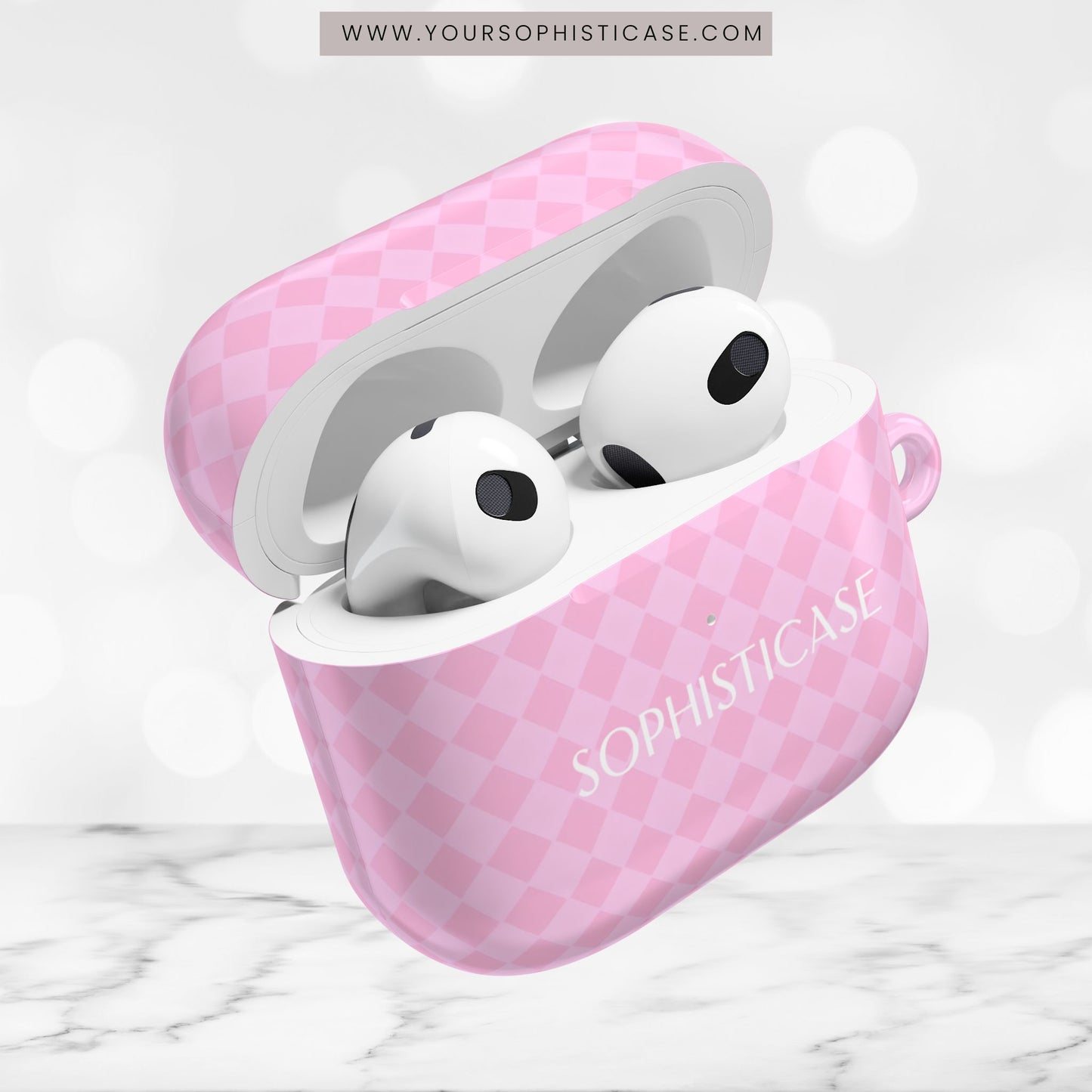 AirPod Cases - Diamond Diva in Pink