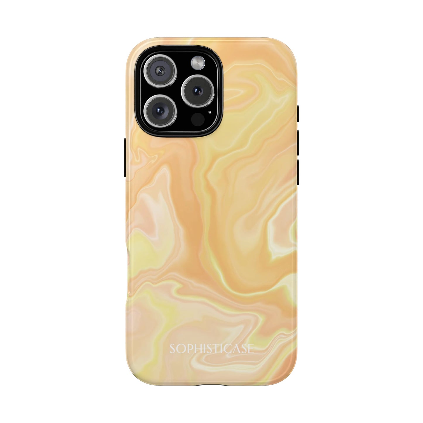 Liquid Magic in Yellow Haze - Protective Phone Case for iPhone