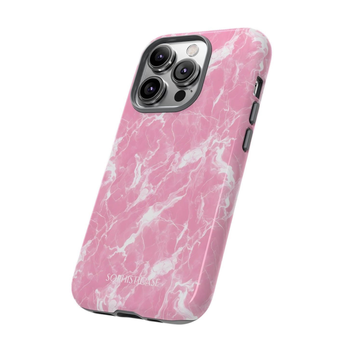 Marble Crush in Pink - iPhone Case