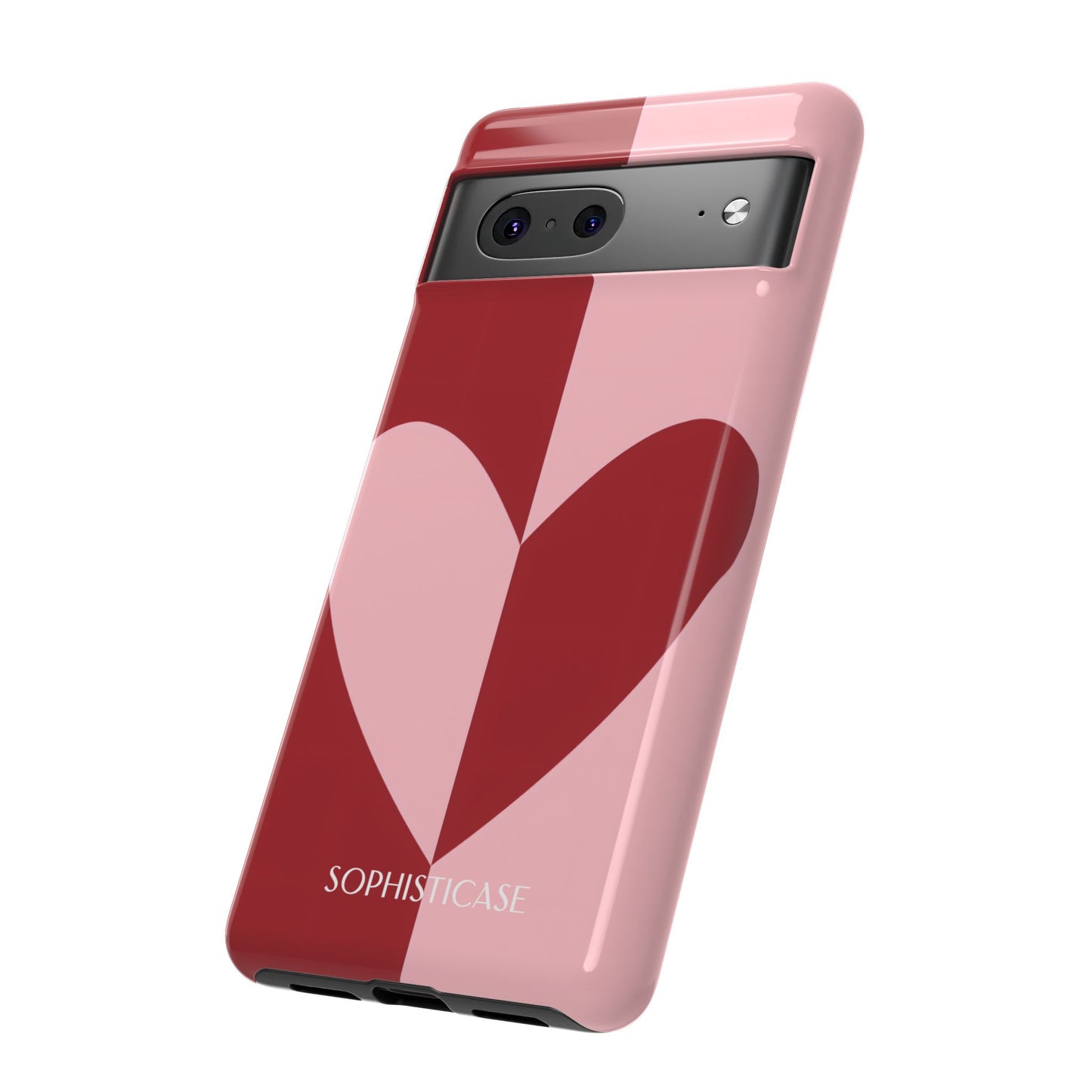 Be Mine in Red and Pink - Protective Phone Case for Google Pixel - Sophisticase