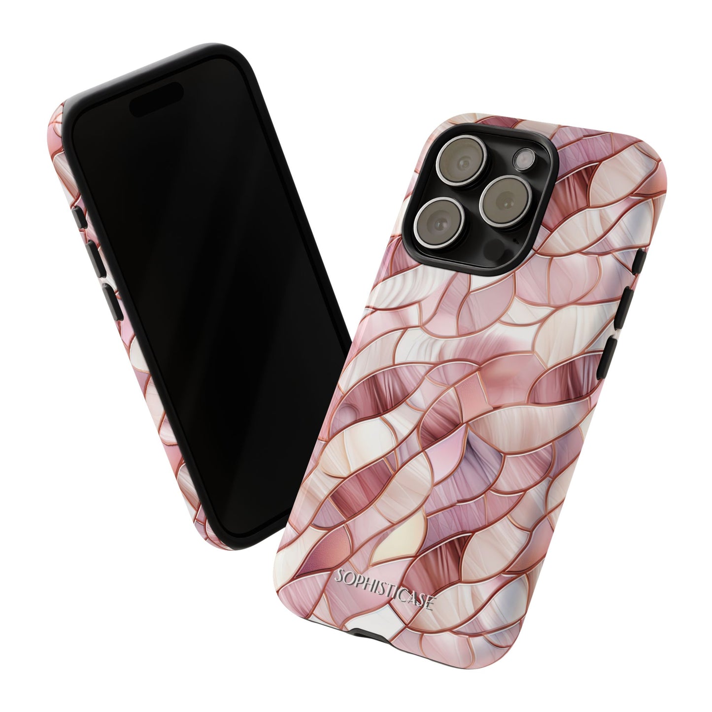Rose' Runway in Sweet Mosaic - Tough Phone Case