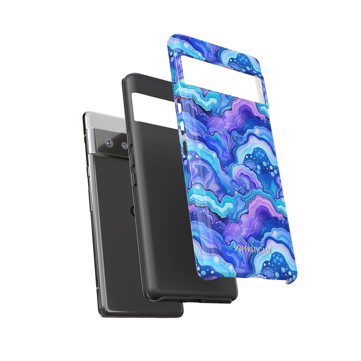 Nightstone in Lapis Wave - Tough Phone Case