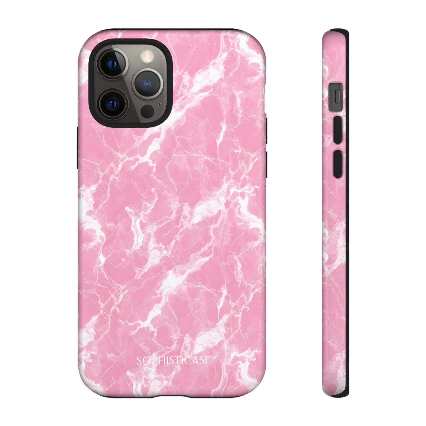 Marble Crush in Pink - iPhone Case