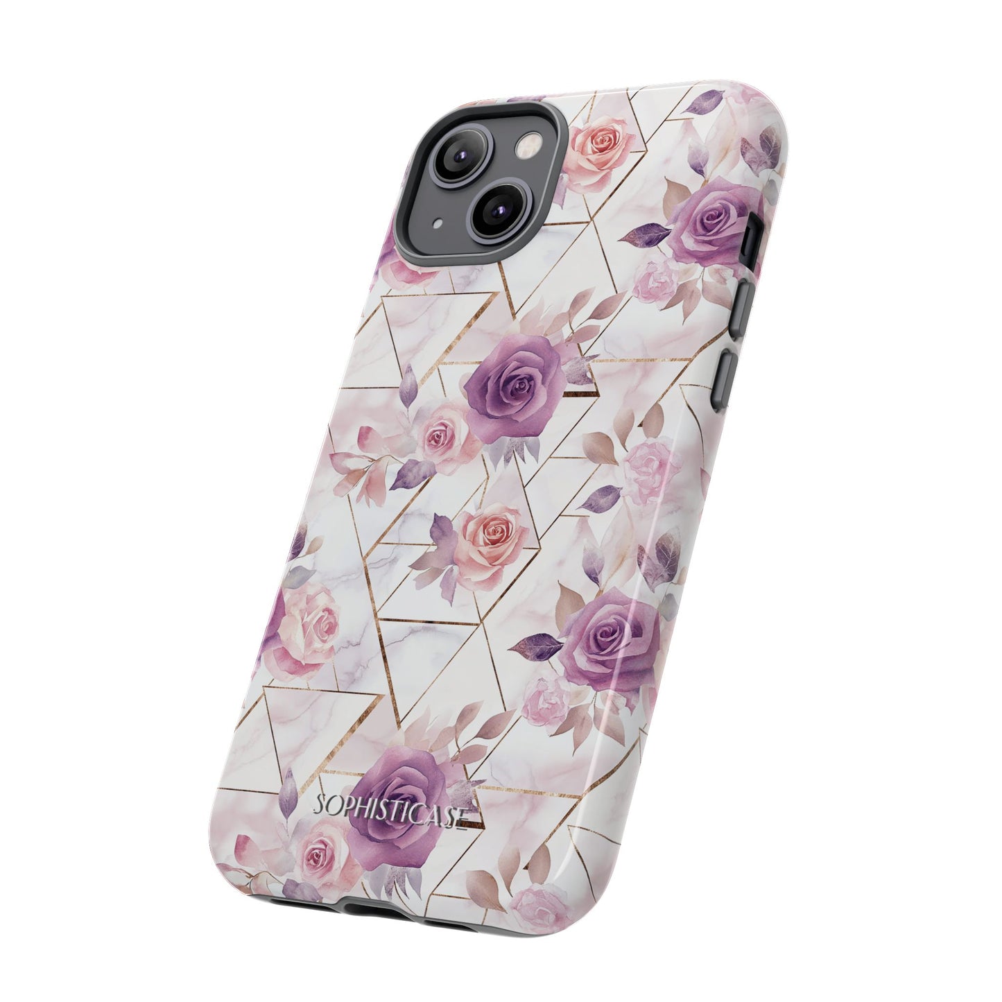 Royal Floral in Rose Royale - Tough Phone Case