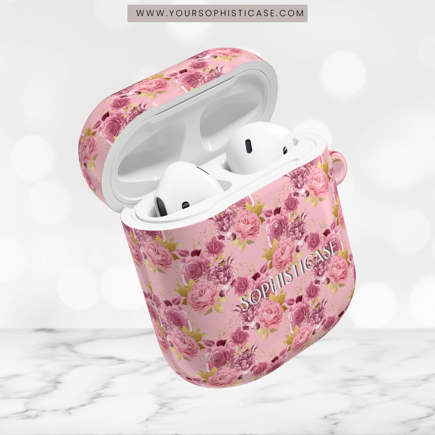AirPod Cases - Rose Diamond Romance in Amelie