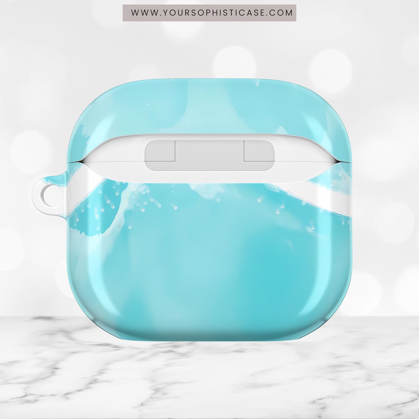 AirPod Cases - Serenity in Aqua