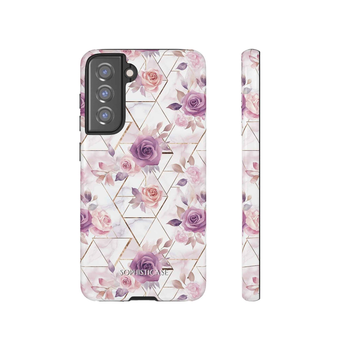 Royal Floral in Rose Royale - Tough Phone Case