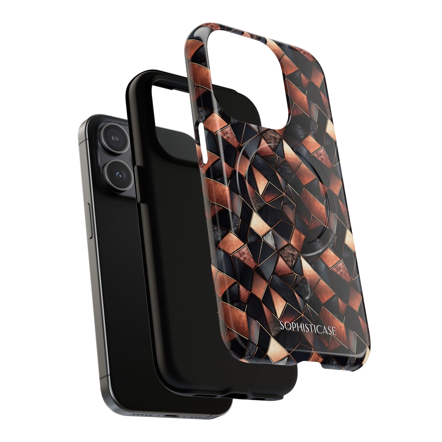 Rose' Runway in Noir Mosaic - Magsafe Case