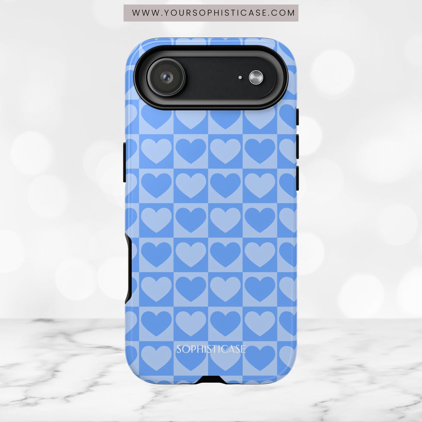 Tough Love in Blue - iPhone Case