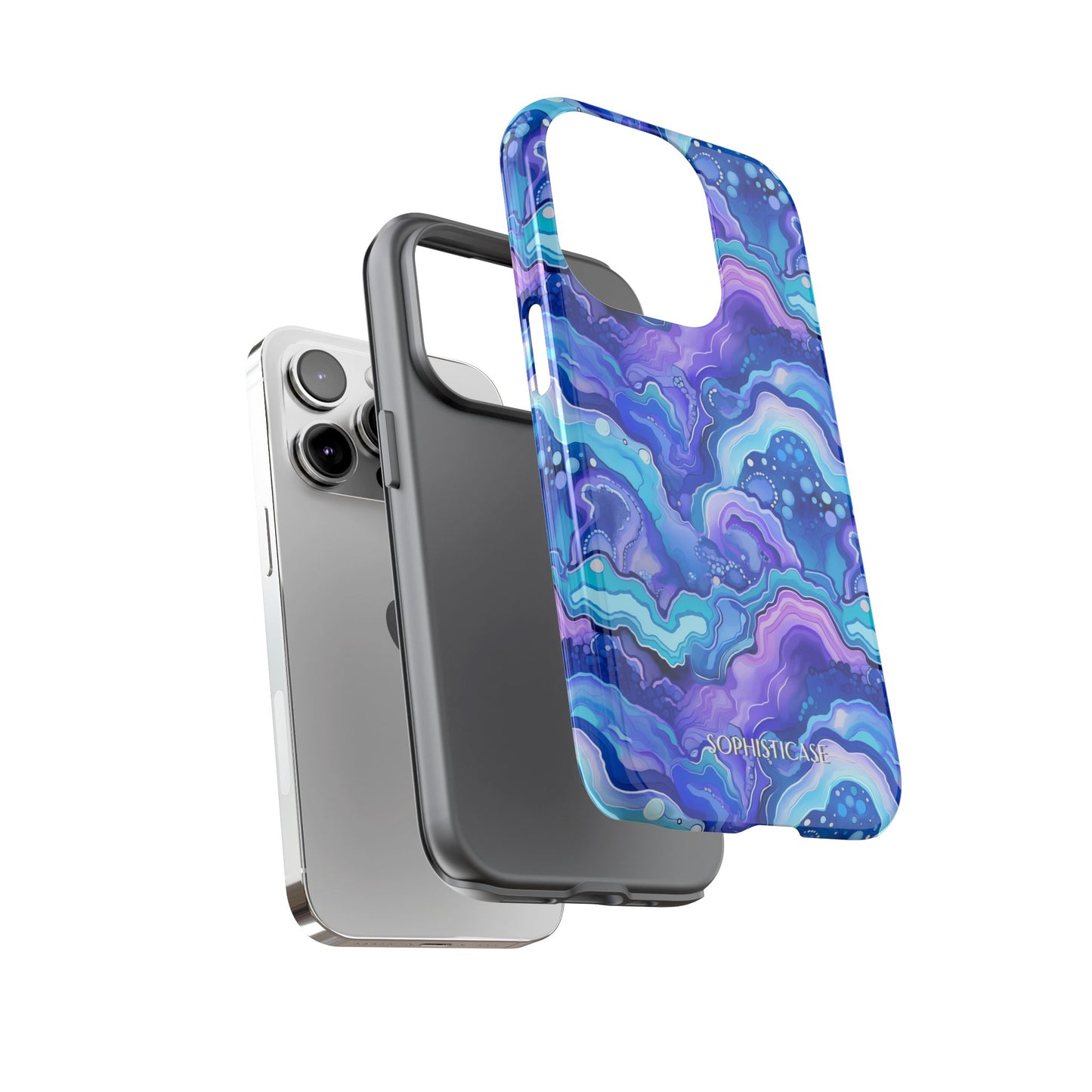 Nightstone in Lapis Wave - Tough Phone Case