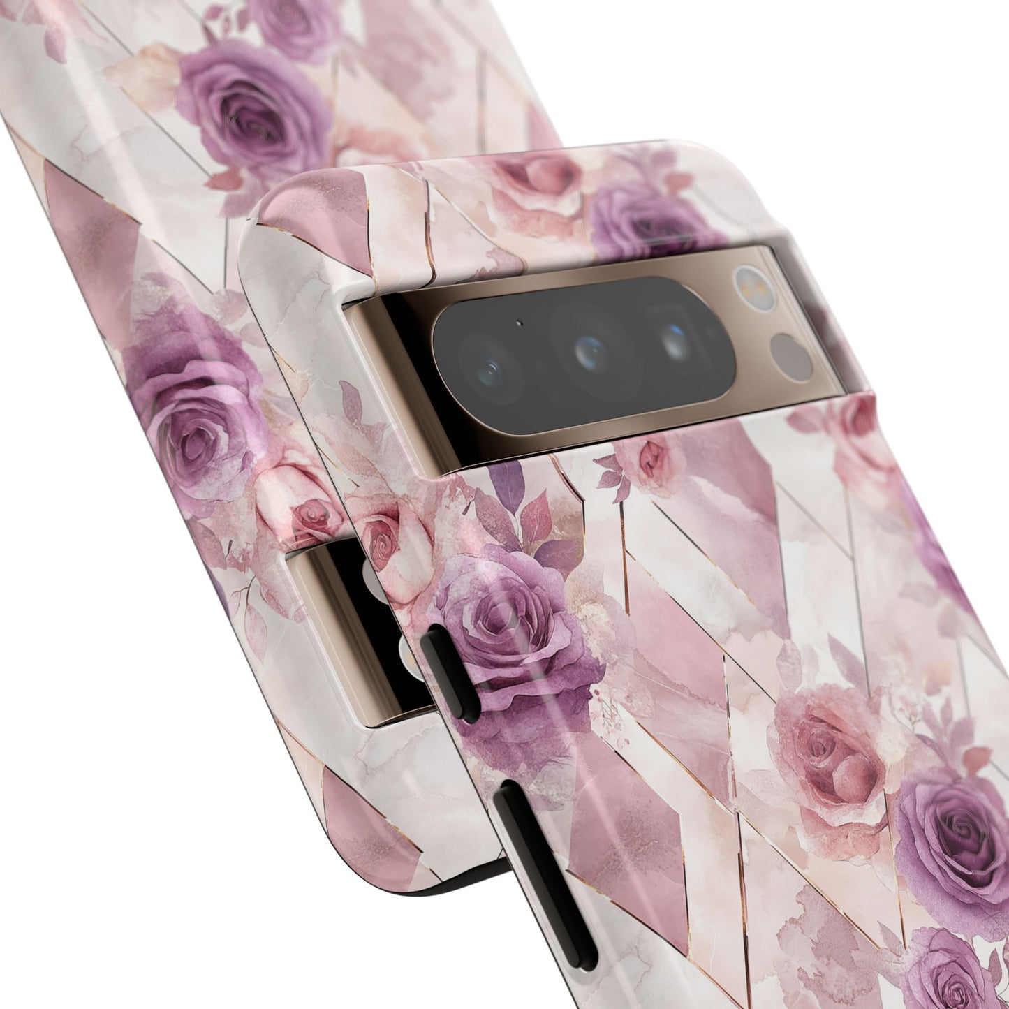 Royal Floral in Mauve Rose - Tough Phone Case