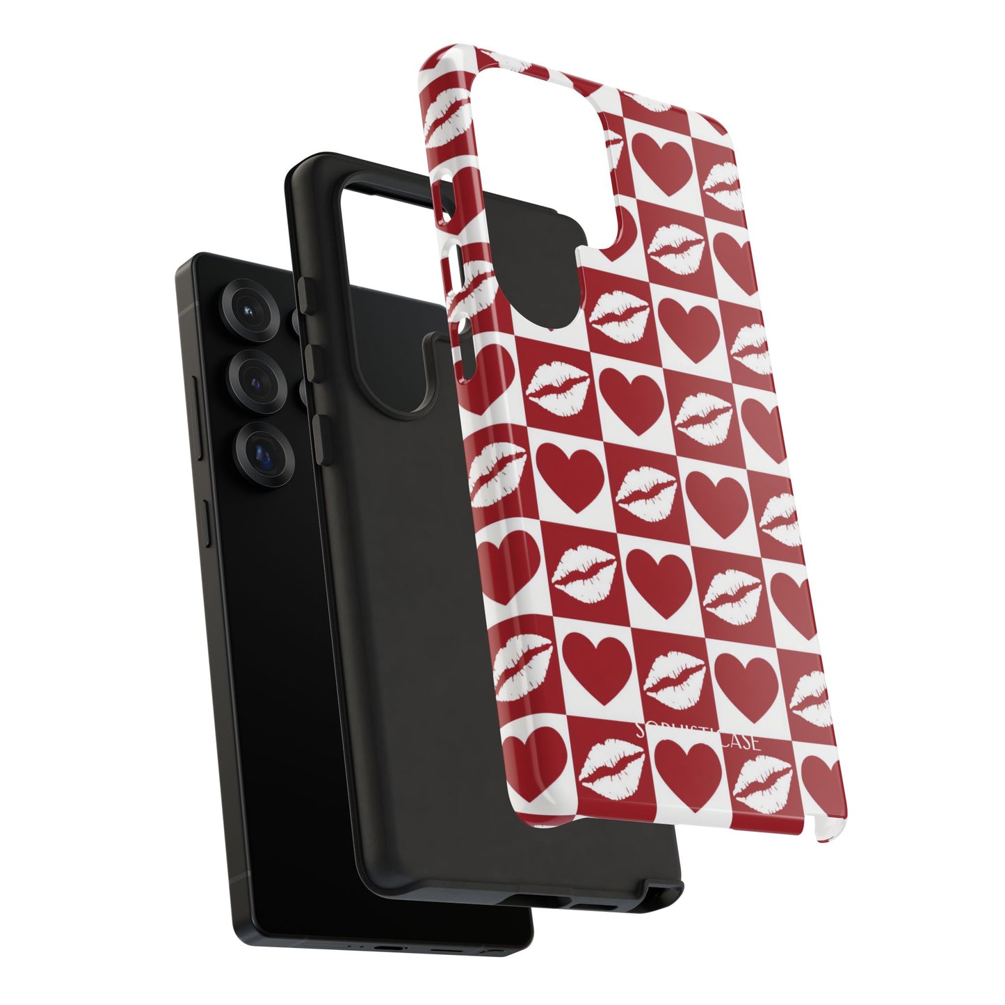 Belle Amie in Red - Samsung Galaxy Case