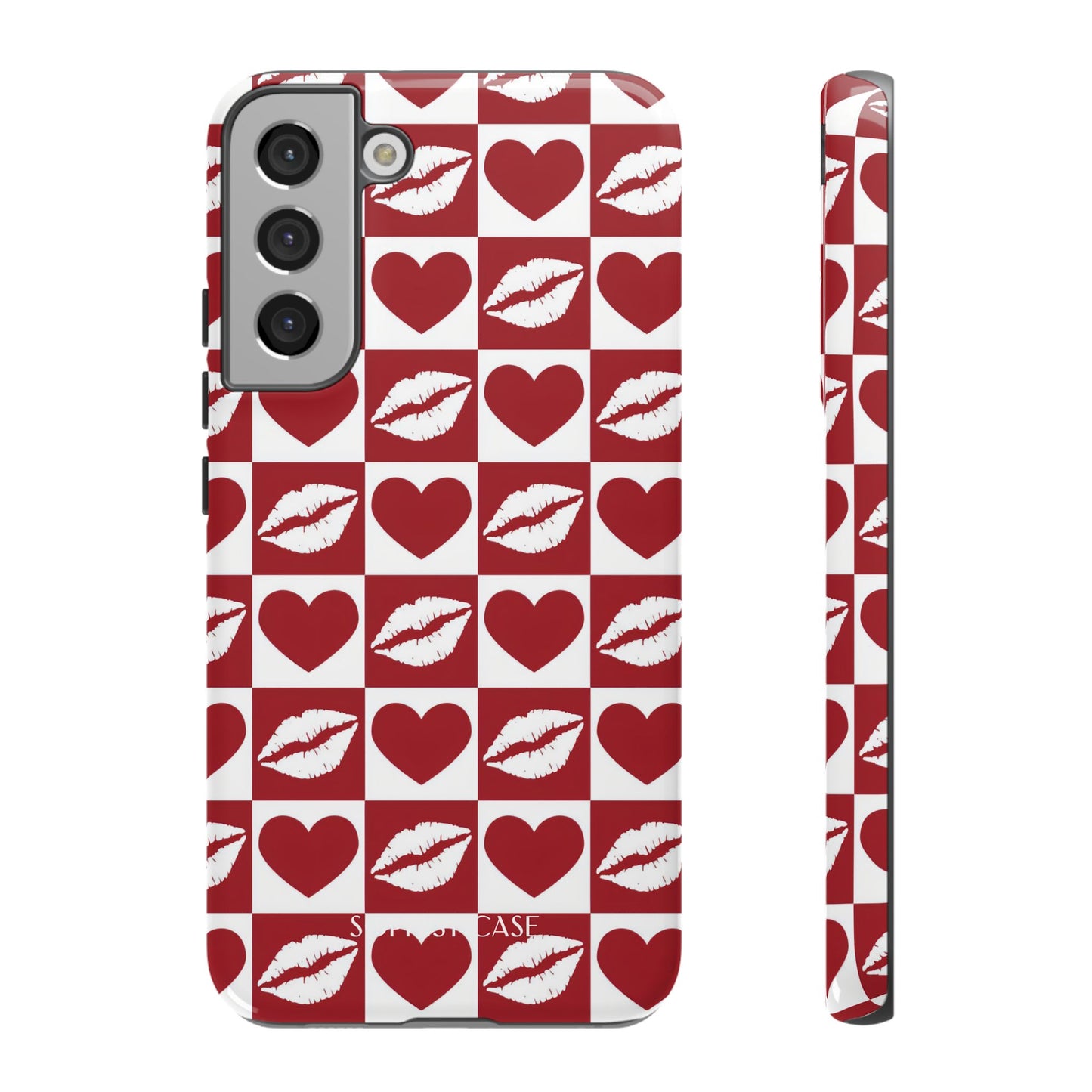 Belle Amie in Red - Samsung Galaxy Case