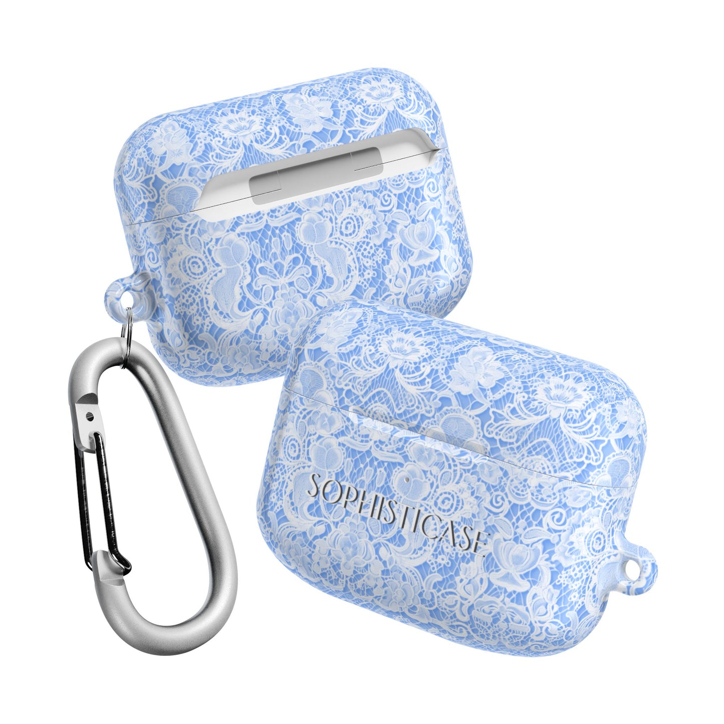 AirPod Cases - Luxe Lace in Blue