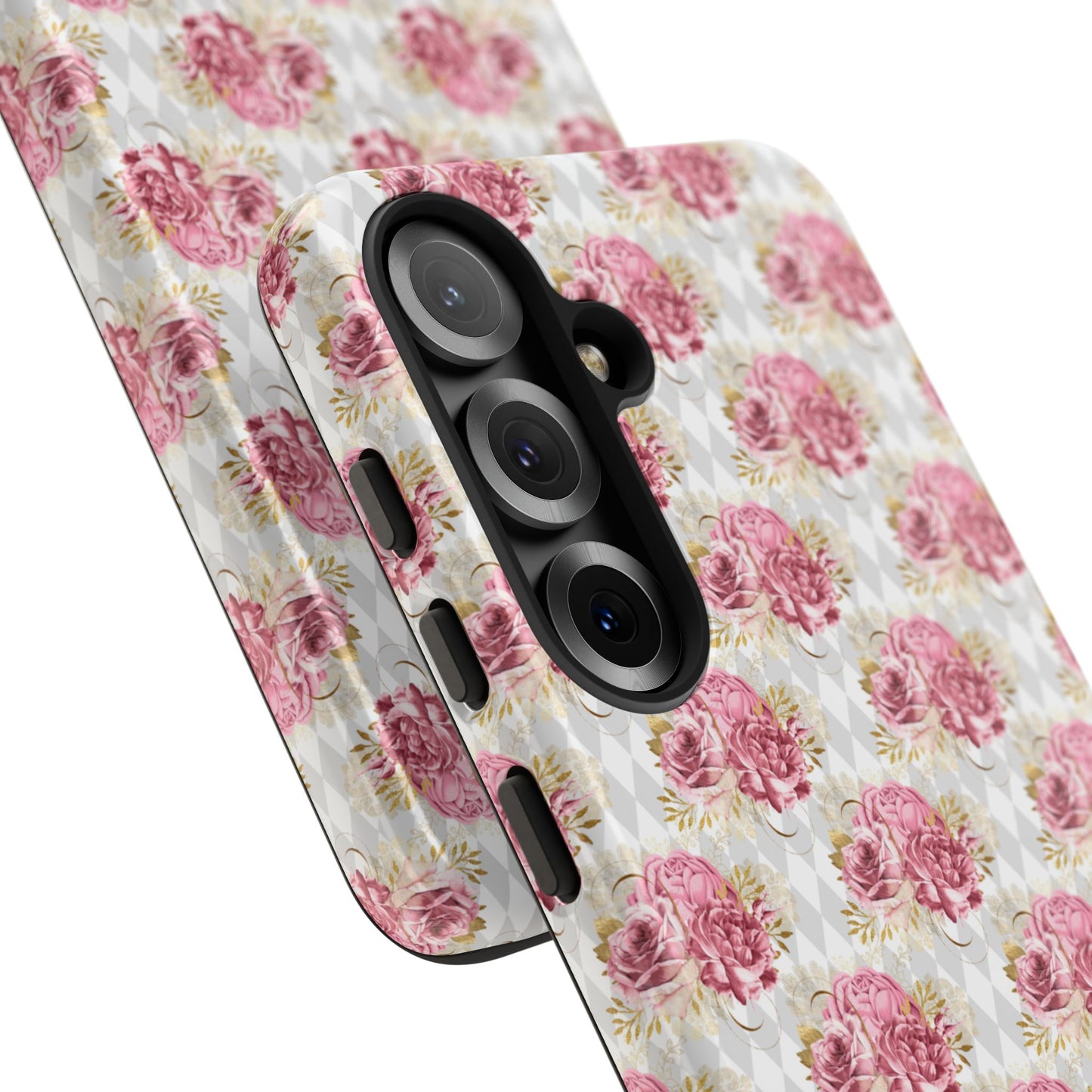Rose Diamond Romance in Colette - Tough Phone Case
