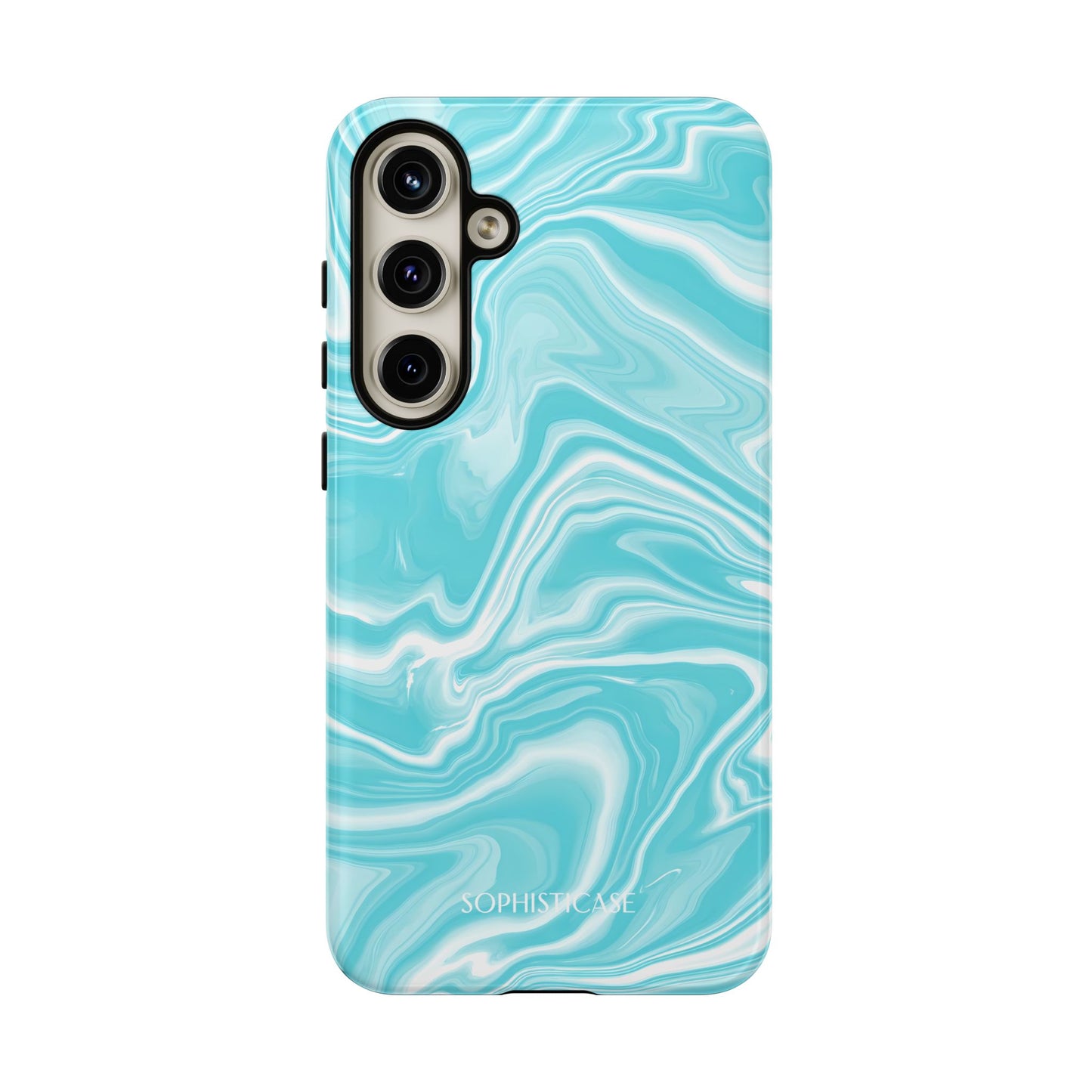 Liquid Dreams in Aqua - Samsung Galaxy Case