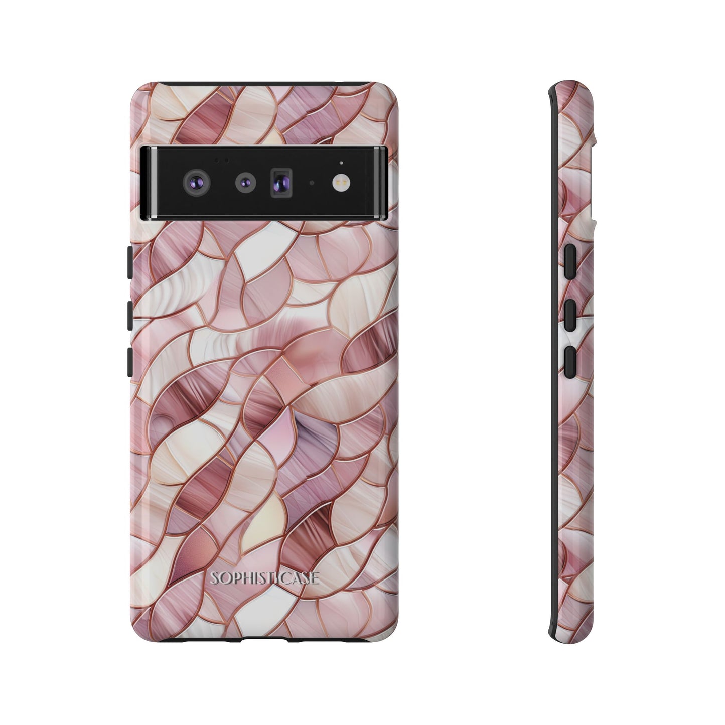 Rose' Runway in Sweet Mosaic - Tough Phone Case