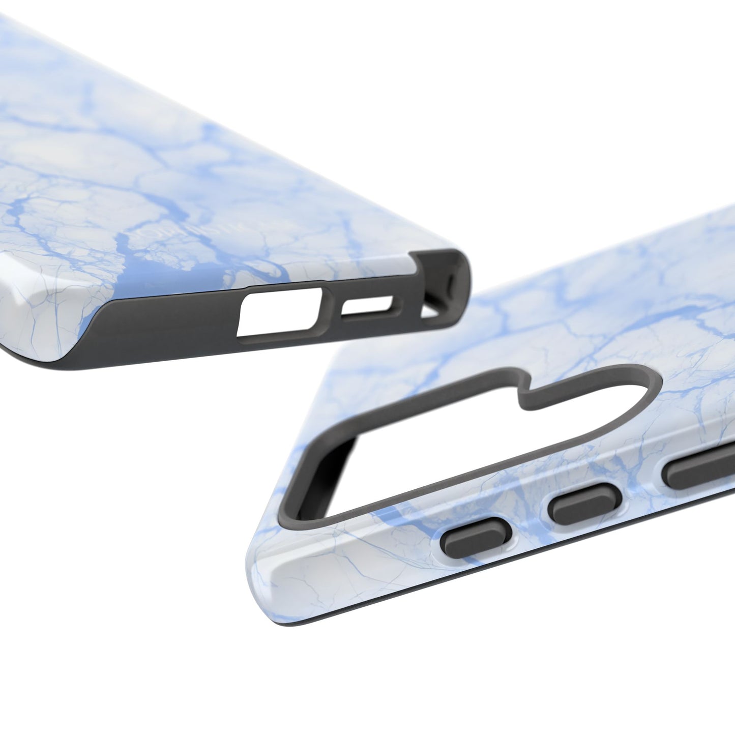 Marble Opulence in Blue - Tough Phone Case