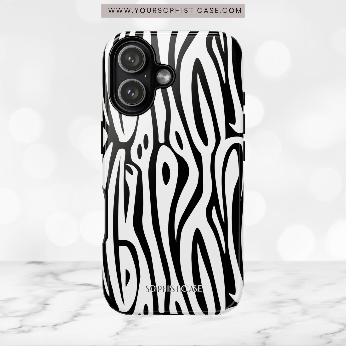 Dark Thoughts in Urban Eclipse - Tough Phone Case