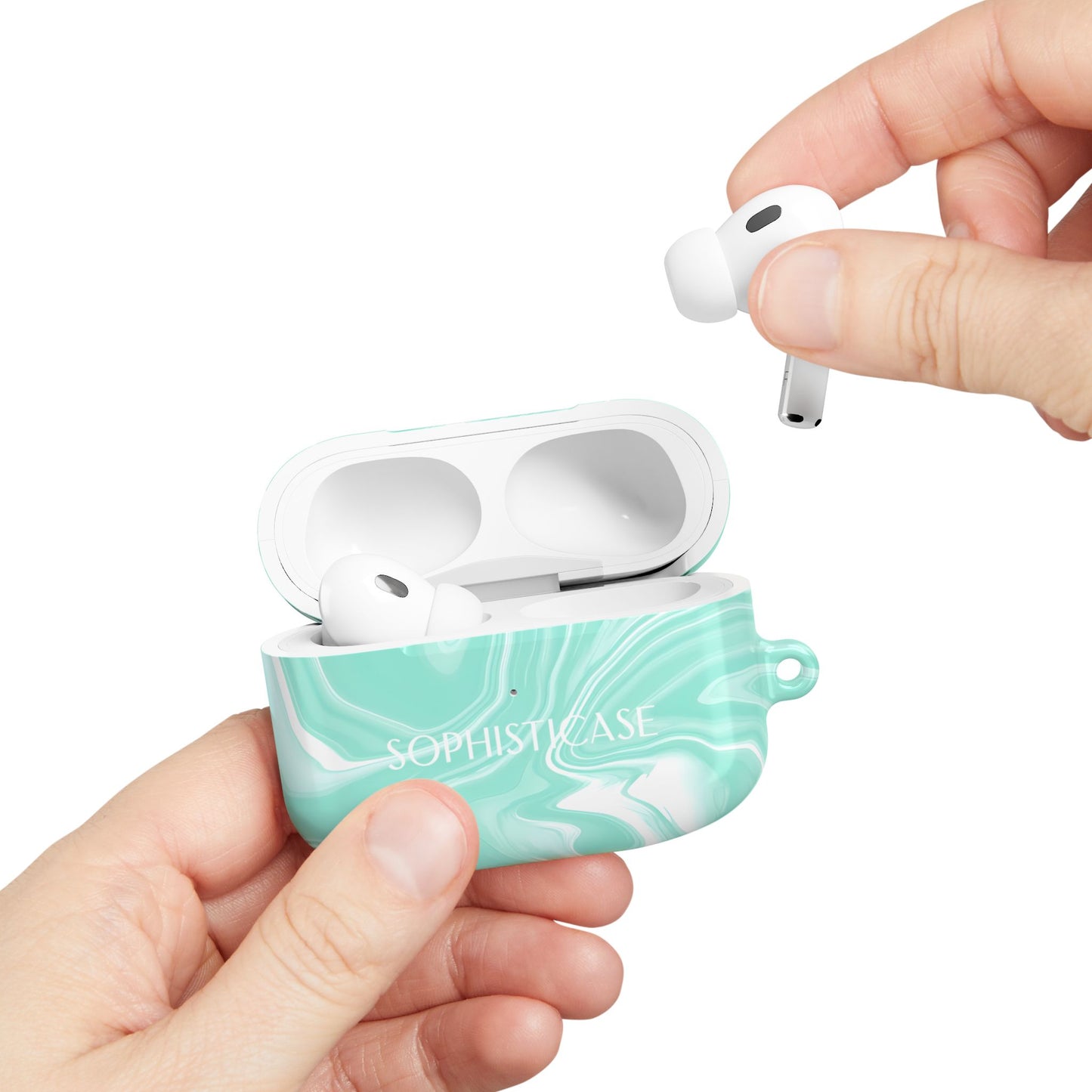 AirPod Cases - Liquid Dreams in Green
