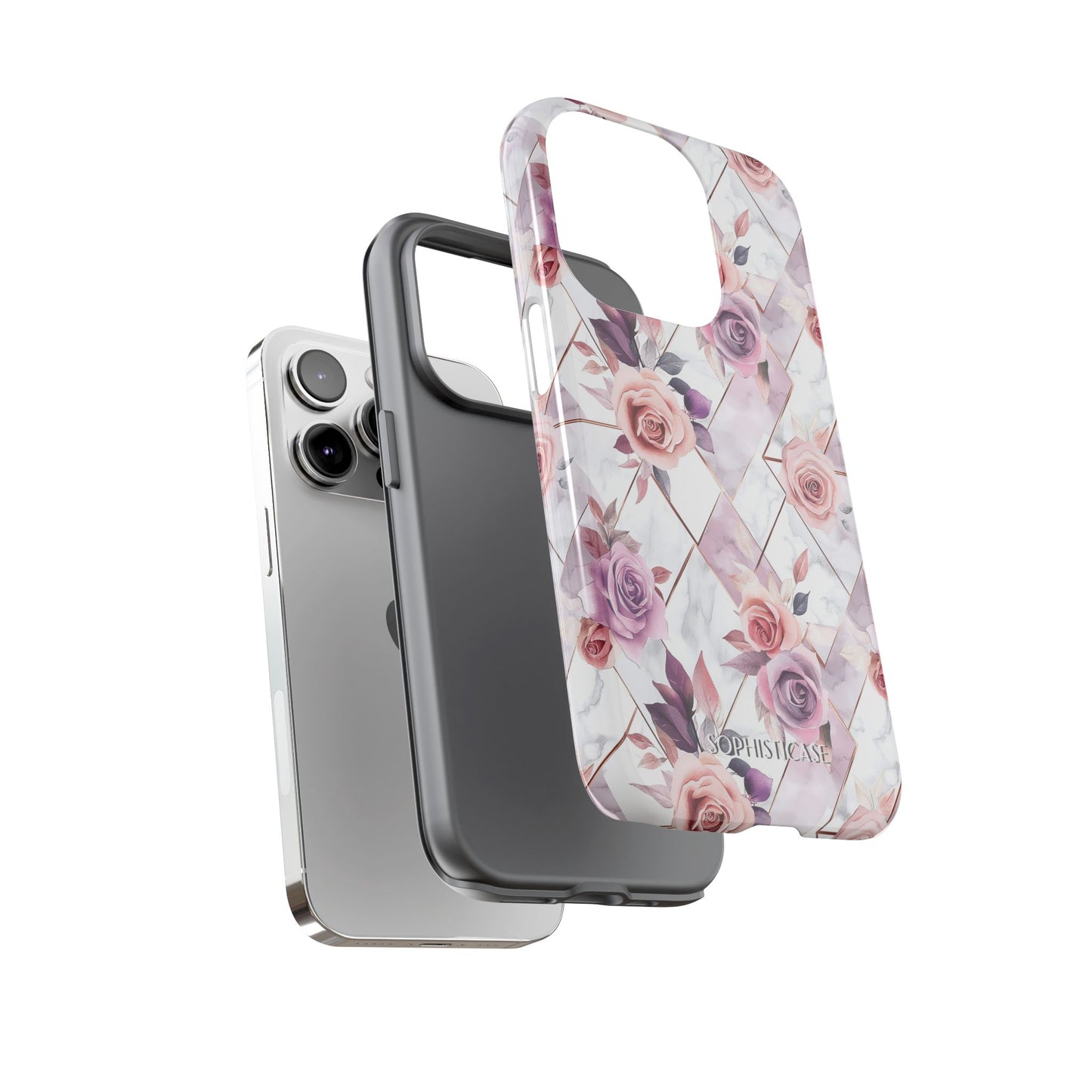 Royal Floral in Blush Manor - Tough Phone Case